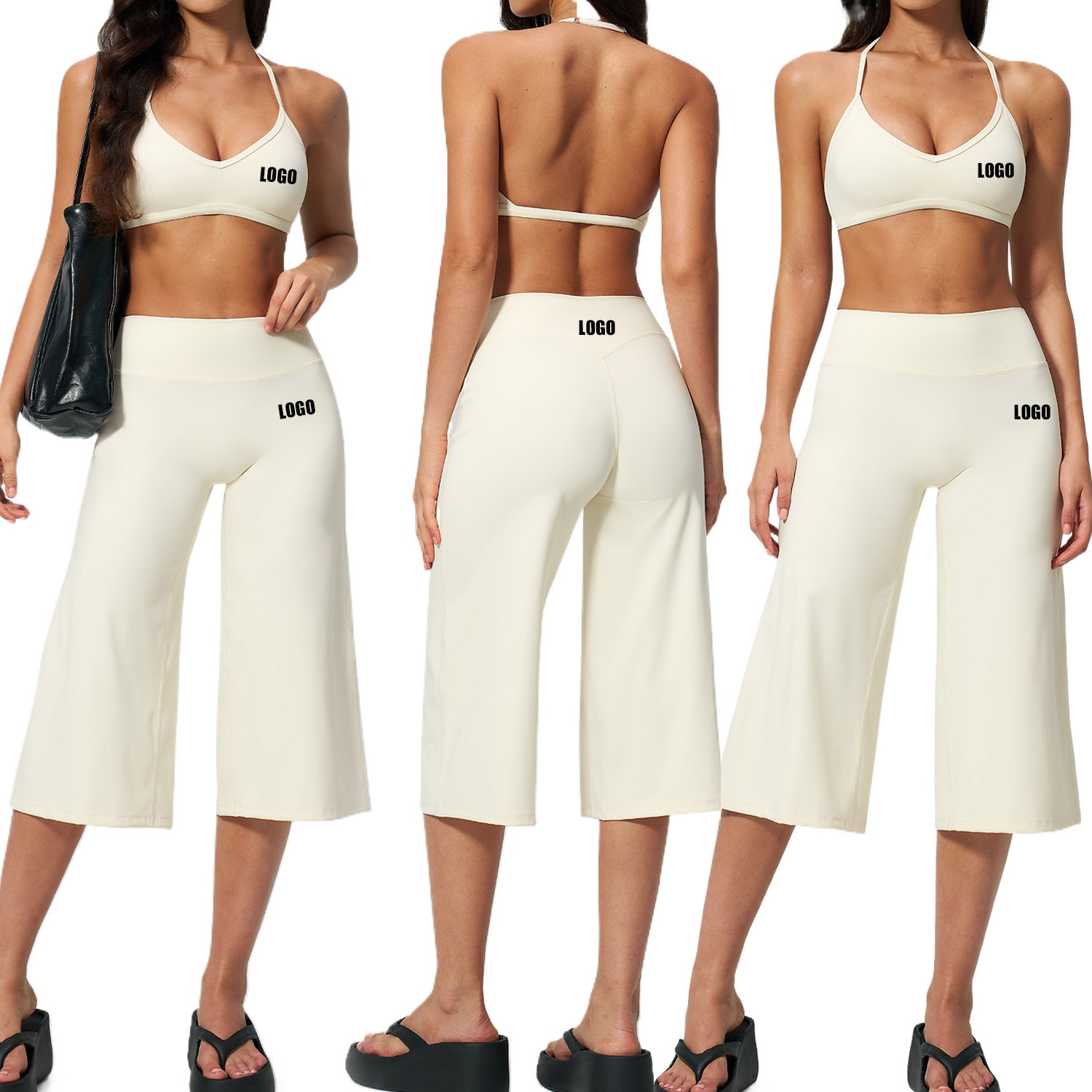 Pilates Yoga Gear - Özel LOGO baskılı kadın yoga üst