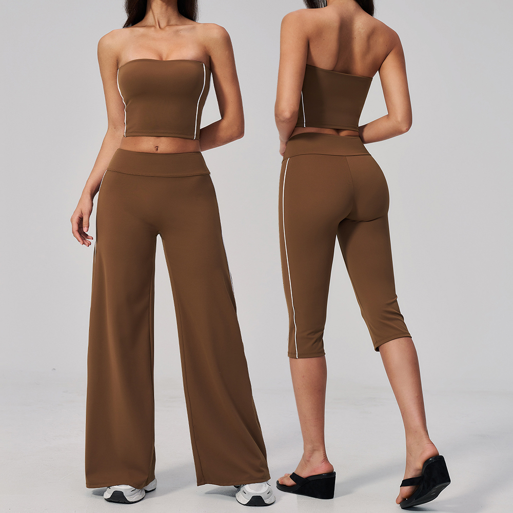 Pilates Yoga Clothes - Kadın Eşofman Takımı 2 Parça Yoga