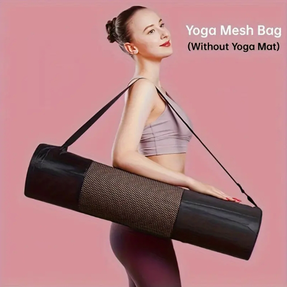 Pilates Yoga Gear - 1 Adet Nefes Alabilen Yoga Matı