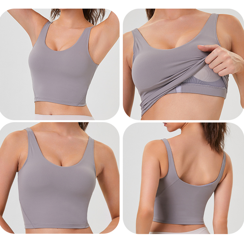 Pilates Yoga Clothes - Kadın Yoga yeleği egzersiz Pilates Activewear