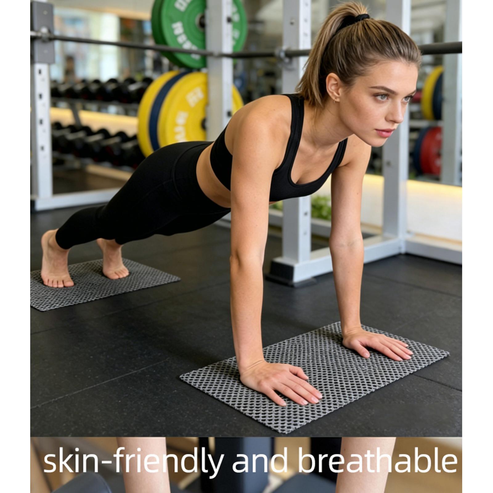 Pilates Yoga Home - 2 adet/takım Pilates kaymaz Mat istikrarlı