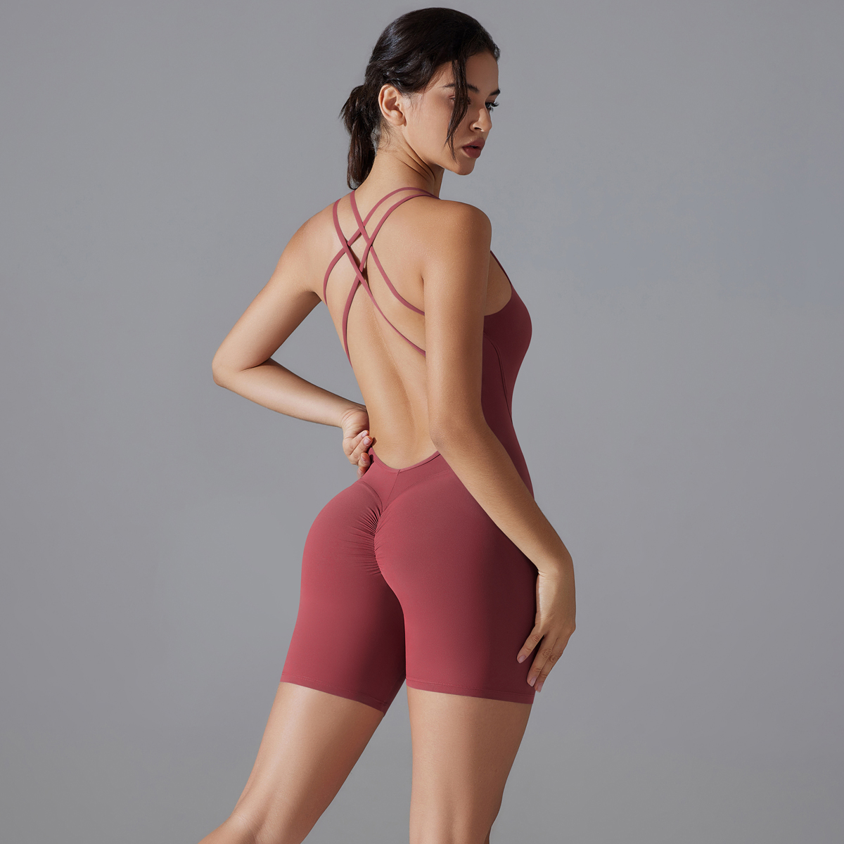 Yoga Seti Seksi Backless Sport - Pilates Yoga Gear incelemesi ve fiyatı