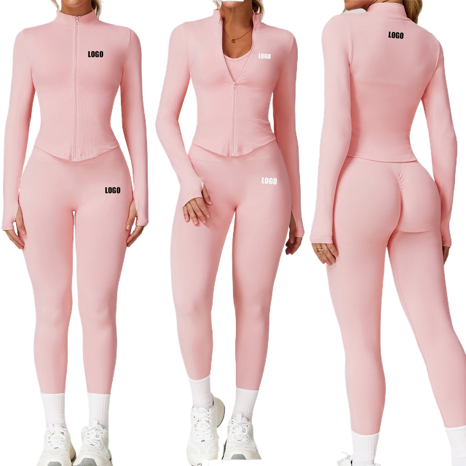 Özel LOGO baskılı kadın dikişs - Pilates Yoga Gear incelemesi ve fiyatı